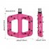 1 Pair of Nylon Pedals Bearing Pedal Non slip Pedal for Mountain Bike blue