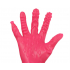 1 Pc Fingers Funny Bump Design Massage Foreplay Female Masturbation Hand Glove Sex Games Tool for Couples 3 Colors Choices A model   Pink