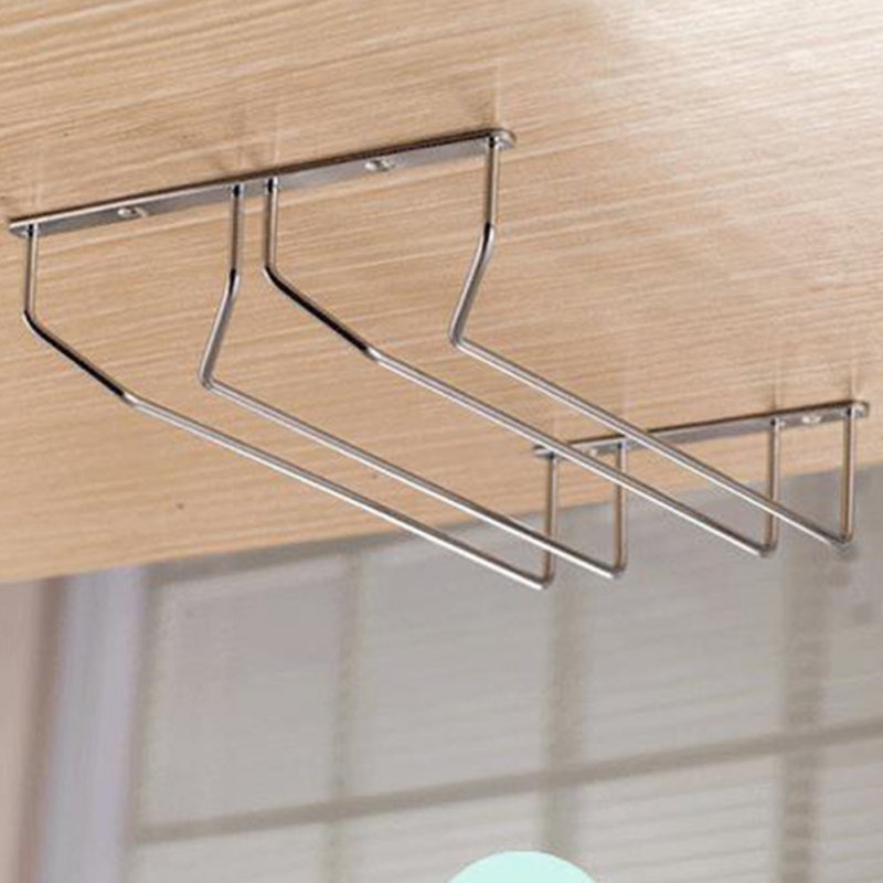 Stainless Steel Wine Glass Hanging Rack