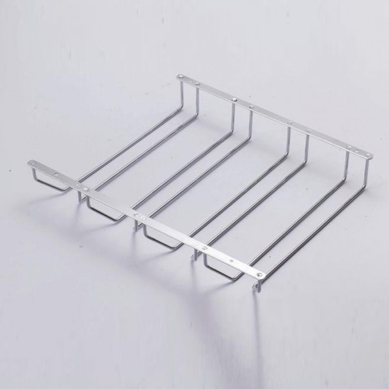 1 Pcs Stainless Steel Wall Mount Stemware