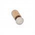 1 Piece Flute Mouthpiece Stopper Mouthpiece Copper Plug Flute Cork Plug Musical Instruments Flute Companion Wood color