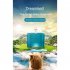 1 Plastic New Translucent Macaron Color Silent Pet Water Dispenser blue British regulatory