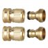 1 Set 3 4 Inch Garden Hose Quick Connector Kit Faucet Clip on Fittings Parts