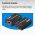 1 Set 4k 120m Hdmi Extender Cat5e Cat6 Ethernet Hdmi to Rj45 Audio Edid Network Extender EU Plug