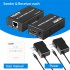 1 Set 4k 120m Hdmi Extender Cat5e Cat6 Ethernet Hdmi to Rj45 Audio Edid Network Extender US Plug