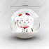 1 Set Acrylic Fortune Lucky Cat Round Gear Ball Shift Knob Adapter Translucent