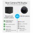 1 Set CCTV Camera F9 1080p Hd Wifi Cam Mini Ip Camera Infrared Night Vision Camcorder Black