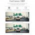 1 Set Car Driving Recorder Front Rear Double Lens Dash Cam 1080P HD Night Vision Reversing Camcorder Black