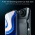1 Set Car Driving Recorder Front Rear Double Lens Dash Cam 1080P HD Night Vision Reversing Camcorder Black