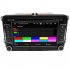 1 Set Car Radio 7 inch Universal Navigation Smart Bluetooth compatible Multimedia Reversing Video Compatible For Magotan black