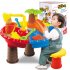 1 Set Children Beach Table Sand Play Toys Set Baby Water Sand Dredging Tools Color RandomWC4J
