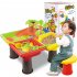 1 Set Children Beach Table Sand Play Toys Set Baby Water Sand Dredging Tools Color Random835N