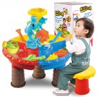Children Beach Table Sand Play <span style='color:#F7840C'>Toys</span> Set