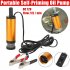 1 Set Electric Oil Transfer Pump DC5V12V 8500r Refueling Submersible Diesel Fuel Water Oil Pump Tool 12V Gold