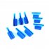 1 Set Glue Tabs Car Dent Lifter Tools Dent Puller Removal Tool Paintless Body Pit Repair Adhesive Glue Tabs Blue