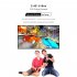 1 Set Gt65 Android Tv Game Console Dual System Wireless Controller Tv Game Console Psp Gd10 Black 128g
