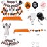 1  Set  Halloween  Party  Decoration Spiders Latex Balloon Colorful Halloween Decoration Tool Blood Hand tablecloth Set