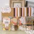 1 Set Of Handmade Material Pack Diy Handmade Greeting Card Making Supplies Kit as picture show