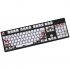 1 Set Of Keyboard Keycaps 109 Keys Printing Oem Height Five sided Heat Rise Keycaps US