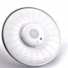 1 Set Of Portable Detachable Shower  Head Wireless With Bluetooth compatible Speaker For Bathroom White