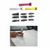 1 Set Paintless Car Dent Repair Hail Removal Tools Kit Tap Down Pen With 9 Heads Tools M15 Yellow