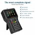 1 Set V8 Finder Pro Dvb s2 T2 C Ahd Atsc H 264 h 265 10 Bit 4 3 inch Hd Tft Lcd Screen Satellite Finder Meter EU Plug