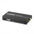 1 To 4 HDMI Converter supports 4K media files at 30fps  It allows you to watch films and presentations on 4 displays simultaneously  