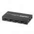 1 To 4 HDMI Converter supports 4K media files at 30fps  It allows you to watch films and presentations on 4 displays simultaneously  