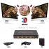 1 To 4 HDMI Splitter with 4K resolutions  3D content and Dolby Audio Support is the easiest and best way to share media across different devices