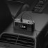 1 To 6 Car Charger Adapter 2 Type C 2 USB A 2 Lighter Sockets Ports PD QC Fast Car Charger For Laptops Smartphones Power Bank black