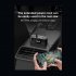 1 To 6 Car Charger Adapter 2 Type C 2 USB A 2 Lighter Sockets Ports PD QC Fast Car Charger For Laptops Smartphones Power Bank black