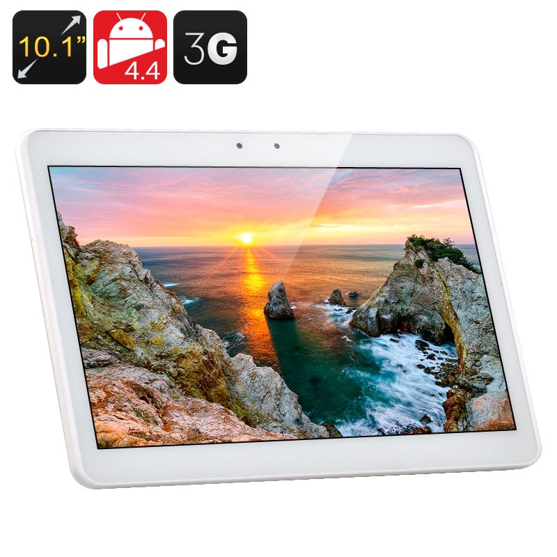 10.1 Inch 3G Tablet PC (White)