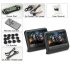 10 1 Inch Car Headrest Monitors   region free DVD Play has a universal to bring great entertainment to any car