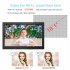 10 1  Lcd HD Monitor Color Screen 2 Channel Video Input Security Display with Speaker bnc avi vga US Plug
