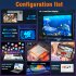10 1 inch Pro23 Smart Tablet MTK6755 8 cores 3GB RAM 32GB ROM 6500mAh Battery Kids Tablet Gold US Plug