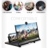10 12 14 16 18 Inch Mobile Phone Screen Amplifier Pull out 3d Magnifying Glass Stand Magnifier Enlarged Screen Bracket White 18 inch pull out ultra clear