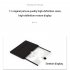10 12 14 16 18 Inch Mobile Phone Screen Amplifier Pull out 3d Magnifying Glass Stand Magnifier Enlarged Screen Bracket White 18 inch pull out ultra clear