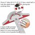 10 15 20 Inches Woodworkers Edge Ruler Protractors High Precision Angles Measure Tool Carpenter Tools 15 inches