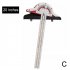 10 15 20 Inches Woodworkers Edge Ruler Protractors High Precision Angles Measure Tool Carpenter Tools 15 inches