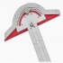 10 15 20 Inches Woodworkers Edge Ruler Protractors High Precision Angles Measure Tool Carpenter Tools 15 inches