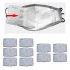 10 20 50 100pcs Universal PM2 5 6 Layer Activated Carbon Filter Mat for Mask 100PCS