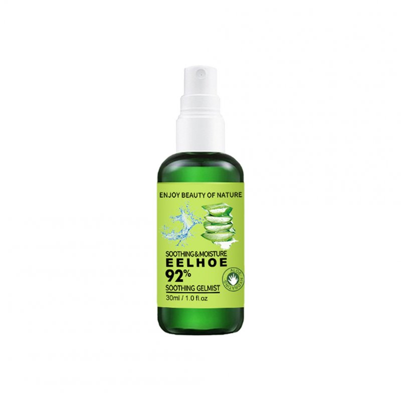 10-50ml Moisture Aloe Vera 92% Soothing Gel Mist Aloe Serum Face Skin Soothing Spray Moisturiser 30ml