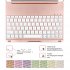 10 5inch Wireless Bluetooth Keyboard for iPad Pro 10 5  iPad Air3 Colorful Backlit Gold
