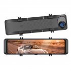 10.88 Inch 2k Mirror Dash Cam Backup Camera Front Rear Dual Cameras HD Touch Screen