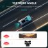10 88  2k Mirror Dash Cam Backup Camera Front Rear Dual Cameras HD Touch Screen Wifi Driving Recorder Black