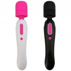 10 Frequency G Spot Dildo Rabbit Vibrator for Women Dual Vibration Silicone Waterproof Female Vagina Clitoris Massager Sex Toys For Women black