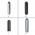 10 Frequency Mini Bullet Shape Charging Vibrator Flirt Wireless Lipstick Massager Section A
