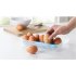10 Grids Kitchen Egg Box Food Organizer Storage Tray for Kitchen Refrigerator Accessories Orange