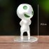 10 Halloween Luminous Alien Ornament Glow In Dark Resin Crafts For Micro Landscape Garden Decoration green light