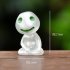10 Halloween Luminous Alien Ornament Glow In Dark Resin Crafts For Micro Landscape Garden Decoration green light